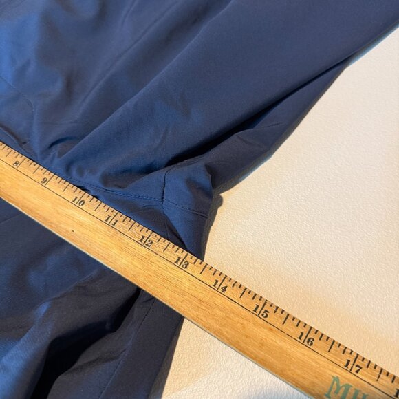 Coolibar Women M Travel Pants UPF 50 Navy Blue Performance PullOn Active Commute - Picture 7 of 9